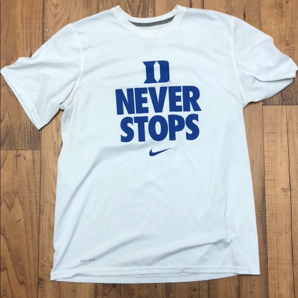 duke nike dri fit shirt